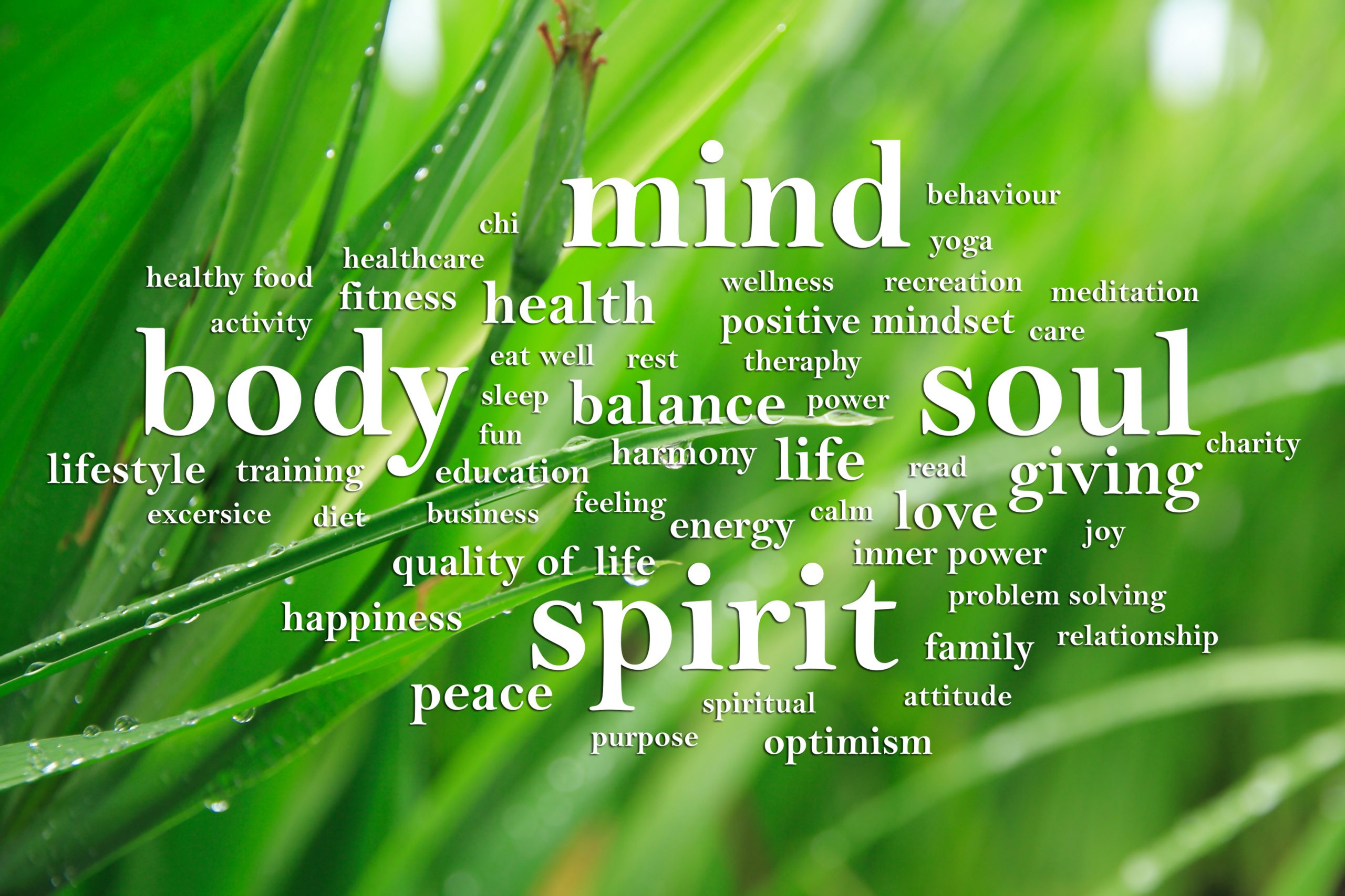 Body Mind Soul Spirit, Motivational Words Quotes Concept Body Mind Soul Spirit, business motivational inspirational quotes, words typography lettering concept