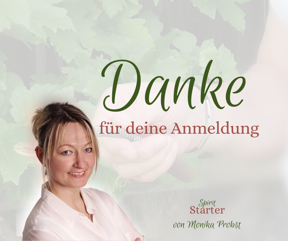 Danke Anmeldung